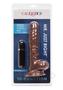 Mr Just Right Vibrating Dildo With Bullet 6.25in - Chocolate